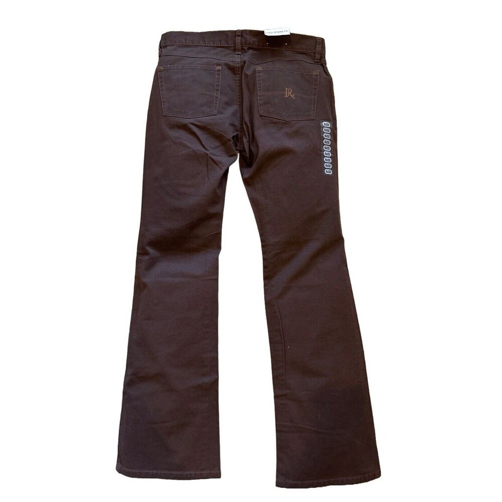 NEW Polo Jeans Company Women's 6 6x32 Twill Pant Brown Loden 100% Cotton NWT - Picture 2 of 6